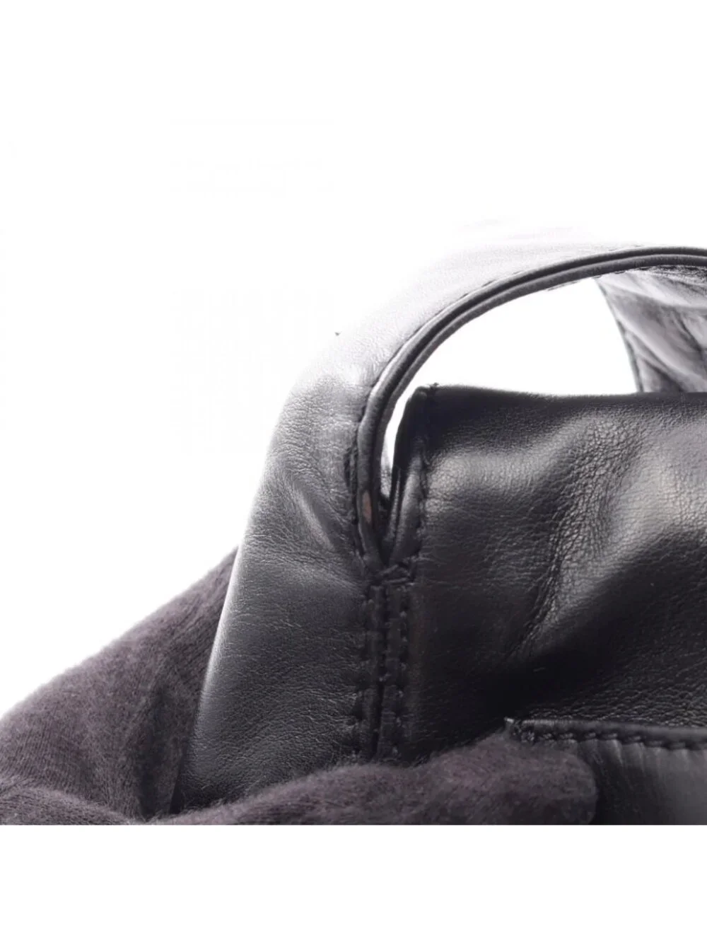 Chanel Shoulder Bag CC Logo Black Lambskin CC